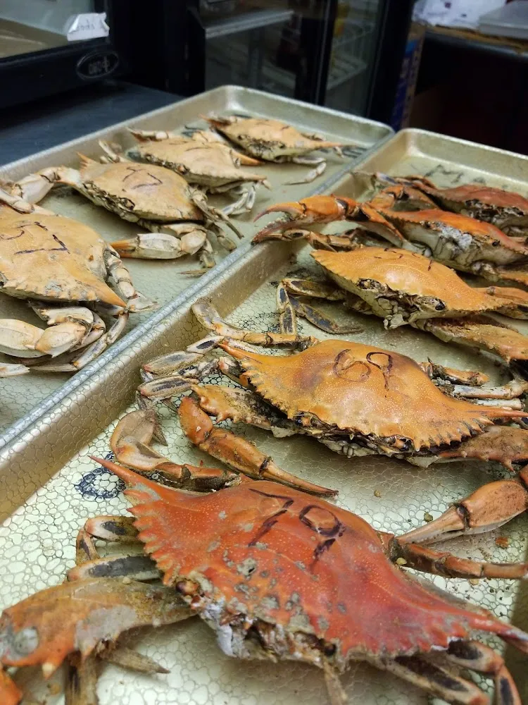 Fresh Steamed Crabs